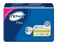 Sca 67863101 Incontinent Brief Tena Flex Super Brief Size 16 Disposable Heavy Absorbency 67806 Box Of 30