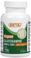 Deva Vegan Vitamins Vegan Glucosamine Msm-Cmo 90 tab ( Multi-Pack)