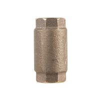 Campbell, 4030E, Spring Check Valve, Lead Free Brass, 3/4