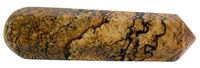 Stone Massage Wands : Picture Jasper 60 MM Massage Tool