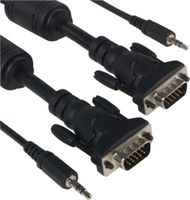VGA Video with 3.5 mm Audio Cable