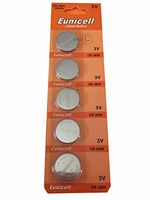 5PCS 3V 150mAh Capacity Multiply CR2025 Coin Lithium Battery Silver