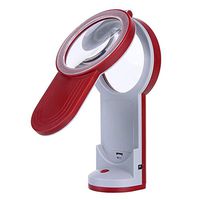 Folding Portable Illuminated Magnifying Glass Rechargeable Desktop Hands Free with Bracket 3 HD Lens 10X 20X 30X Reading Magnifier LIXFDJ Vision Assisted Magnification