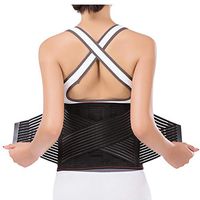 YC° Back Brace - Self-Heating Back Support Brace Belt Lumbar Lower Waist Double Adjust Back Pain Relief Waist Support Sport (4 Seasons),XXL