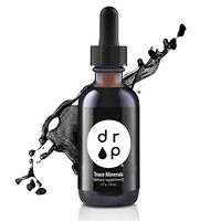 Organic Trace Minerals Electrolyte Drops with Fulvic Acid 2 oz Alkaline Liquid Supplement - for Gut Health, Energy, Stamina, and Nutrient Uptake