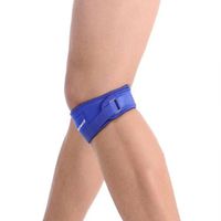 PANDA SUPERSTORE Adjustable Knee Patellar Tendon Strap One Size Fits Most, Blue, (Pack of 2)