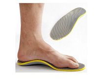 TG153 Premium Comfortable 3D Memory Orthotic Arch Support Insoles Shock Absorption (Large)