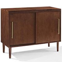 Crosley Everett Media Console Table in Mahogany