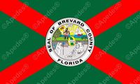 Brevard County Florida Computer Tablet Decal Sticker 3x5 inches