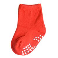 7 Pairs Non-Slip Newborn Baby Toddler Socks Warm Stockings Baby Gift 9-12 cm for 0-1 Year Baby-A05