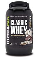 NutraBio Classic Whey Protein - 2 pounds (Ice Cream Cookie Dream)