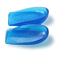 Gel Orthotic Heel Cup Cushion for Heel Pain,Silicone Heel Insole for Overpronation Supination Plantar Fasciitis Bone Spur Corns
