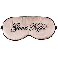 Silk Sleep Eye Mask for Women and Men Soft Ladies Ultra Lightweight Adjustable Strap Satin Eye Night Blindfold Eyeshade Cover for Full Night's Sleep, Travel and Nap Pink