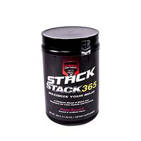 Stack 365 - BCAA Energy - High Performance Amino Acid Supplement for Energy, Muscle Building, Recovery and Endurance, Pre Workout, Post Workout - (Fruit Punch 50 Servings)