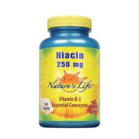 Nature's Life Niacin Tablets, 250 Mg, 250 Count
