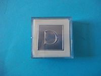 Crane & Co CIS3SD-US 10 Monogram Seals Silver Foil Letter"D" Made in USA