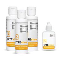 LYTEshow Electrolyte Supplement for Hydration (3 Pack, 120 Servings) | Zinc, Magnesium, Potassium | No Sugar & Calories, Non-GMO, Vegan, Gluten Free | Immune Support, Muscle Recovery, Energy