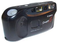 For Parts - Canon Snappy AF Film Camera With Estate Film Inside