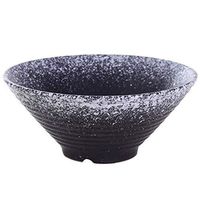 Home big wrist Breakfast Bowl Ceramic Bowl Home Large Ramen Bowl Rice Bowl Soup Bowl Creative Tableware Decorative hotel retro soup bowl (Color : Small)