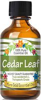 Pure Gold Cedar Leaf Essential Oil, 100% Natural & Undiluted, 60ml