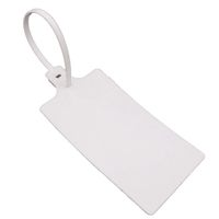 Plastic Seals Shipping Tags Logistics Use Big Sign Tie Large Label Tie, 255 mm Total Length, Package of 100 pcs (White)