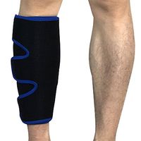 bjduck99 Women Men 1Pc Calf Compression Leg Sleeve for Running Cycling Hiking - Blue