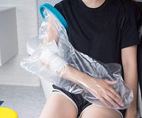 Arm Cast Covers for Shower Adult Full Arm Cast Protector Shower, Waterproof Seal Tight Cast Shower Bag for Arm Cast, Surgery and Wound (25"*17"*7.4")