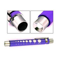 Wdl Pen Light, Nurse Led Penlight with Pupil Gauge for Nursing Students Doctors Blue with Batteries