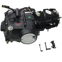 X-PRO 125cc 4 stroke Pit Dirt Bikes Engine Motor w/Manual Transmission Kick Start For XR50 CRF50 Z50 XR 50 70 CRF 50 Pitbike UPGRADE Taotao SSR Coolster X-Moto Roketa 50cc 70cc 110cc 125cc Dirtbikes