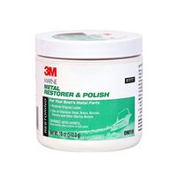 3M Paste Marine Metal Restorer & Polish (09019) – For Boats and RVs – 18 Ounces