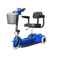 3-Wheel Compact Scooter Color: Blue