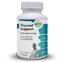 Thyroid Support | Natural Support for Healthy Thyroid Function. 60 Capsules