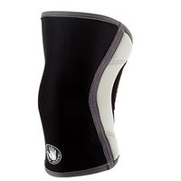 Body Glove 3mm Neoprene Compression Knee Sleeve (Black & Silver, Small)