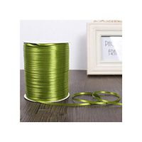 3Mm Silk Satin Ribbons 22 Meters/Lots Christmas Halloween Baby Shower Birthday Party Wedding Gift Wrapping Ribbons White,Army Green