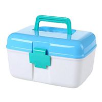 First-Aid Kits/Medicine Storage Case/Pill Box/Container-Blue