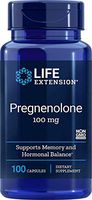 Life Extension Pregnenolone 100 Mg Capsule, 100-Count (.100 (2 Pack))
