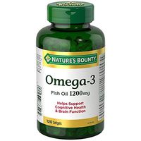 Nature's Bounty Omega Extra 1200mg 120 count