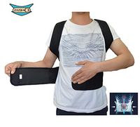 Comfort Posture Corrector Clavicle and Shoulder Support Back Brace, Adjustable Posture Corrector Upper and Lower Back Brace Workout Support for Back Pain Relief (M)