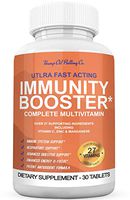 Immune Support Immunity Booster Supplement & Immunity Support with Echinacea, Vitamin C, Manganese & Zinc - Better Than Elderberry - Promotes Healthy Stress Response & Healthy Respiratory System