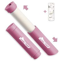 Lint POP Retractable Lint Roller, 120 Total Sheets, (Pink), Portable Travel Lint Roller, Lint Remover, Lint Brush