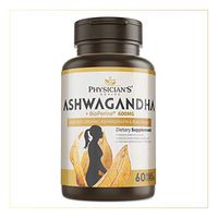 Physician’s Advice 600mg Organic Ashwagandha Capsules with Black Pepper, Anxiety Stress Mood Support Supplement, Boosts Energy & Supports Immune System, 60 Vegetarian Friendly Capsules, Kosher, Halal