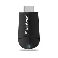 [Upgraded] MiraScreen Wireless Display Adapter Miracast Airplay Streaming Media HDMI Receiver TV Stick 4K/1080P H.265 Decoding Dual Core 1.6G No Modes Switching