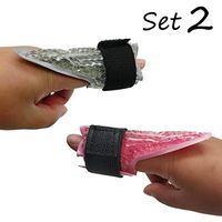Finger Hot and Cold Gel Packs Trigger Mallet Broken Finger Arthritis Therapy tendonitis Sleeves Knuckle Joint Fracture Pain Relief cryotherapy Sprain Fasciitis (1-Pink, 1-Grey)