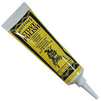 Williams Black Wood Stove Polish Paste for Cast Iron (1-Pack)