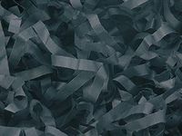 Black Tissue Paper Shred 1 lb Bag (4 Bags) - WRAPS-4XBK