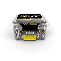 Rayovac Ultra Pro Alkaline Batteries, AAA, 24/Pack - Lot of 24