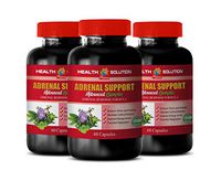 Adrenal Gland Support for Women - Adrenal Support - Advanced Complex - Adrenal Response Formula - rhodiola rosea for weightloss - 3 Bottles 180 Capsules