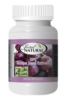 OPC Grape Seed Extract 100mg 180c [1 Bottle] by Total Natural, Cardiovascular & Circulatory Health Brain Function Immune Health Skin Care Anti Age Wrinkles Friendly
