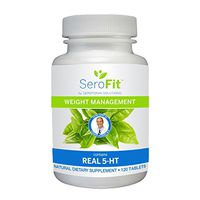 SeroFit Serotonin Weight Management Supplement with Real 5-HT - Effective Weight Loss and Appetite Suppressant for Men and Women (120 Caplets)