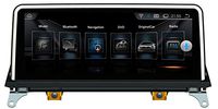 XinWei 10.25" Android 9.0 4G+32G Car GPS Navigation Radio Audio Stereo BT WiFi Mirror-Link Compatible for BMW X5 E70 & BMW X6 E71 2007-2009 with Original CCC System